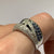 Diamond .75ct & Sapphire Shooting Star Ring 18ct 18k White Gold  - Size N 1/2