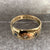 Antique Diamond & Sapphire Star Set Band Ring 18ct 18k Yellow Gold - Size M