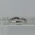 Diamond Wave Style Ring 9ct 9k White Gold - Size K