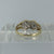 Diamond Crossover Twist Design Ring 9ct 9k Yellow Gold  - Size L