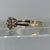 Diamond Cluster Ring 9ct 9k Yellow Gold  - Size N