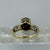 Unique Scapolite Cat's Eye Solitiare Ring 9ct 9k Yellow Gold  - Size N