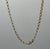 Belcher Chain Necklace 9ct 9k Yellow Gold - 24" Inches