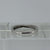 Diamond Twisted Crossover Band Ring 9ct 9k White Gold - Size L