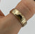 Band Ring 9ct 9k Yellow Gold - Size T 1/2