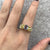 Multi Gemstone Spinel & Tourmaline Cluster Ring 9ct 9k Yellow Gold - Size N