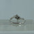 Diamond 0.20ct Four Stone Bypass Ring 9ct 9k White Gold  - Size L