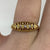 Antique Old Cut Diamond Boat Ring 18ct 18K Yellow Gold - Size M