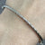 Twisted Minimal Italian Hinged Bangle Bracelet 9ct 9k White Gold