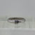 Diamond Band Ring 18ct 18K White Gold - Size K