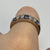 Tanzanite & Diamond Bar Set Band Ring 9ct 9k White Gold - Size N