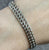 Double Curb Chain Bracelet 9ct 9k White Gold - 7" Inches