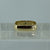 Diamond Square Shank Bezel Setting Ring 9ct 9k Yellow Gold  - Size M