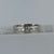 Diamond .16ct Solitaire Eternity Ring 14ct 14k White Gold  - Size N 1/2