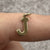 J Initial Pendant or Charm 9ct 9k Yellow Gold