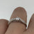 Diamond Engagement .30ctw Solitaire With Accents Ring Platinum 950 - Size J