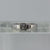 Diamond Cluster Band Ring 18ct 18K White Gold - Size L 1/2