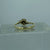 Pearl Bezel Set Solitaire Ring 9ct 9k Yellow Gold - Size O