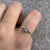 Aquamarine & Diamond Ring 9ct 9k Yellow Gold - Size Q