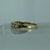 CZ Half Eternity Ring 9ct 9k Yellow Gold  - Size L