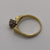 Diamond .15ct Solitaire Retro Shoulder Ring 18ct Yellow Gold - Size M