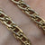 Double Link Curb Chain Necklace 9ct 9k Yellow Gold 17"