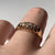 Antique Diamond 5 Stone Ring 18ct 18k Yellow Gold - Size M 1/2