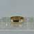 Engraved Trim Band Ring 9ct 9k Yellow Gold  - Size K