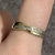 Diamond Crossover Twist Stacking Band Ring 9ct 9k Yellow Gold  - Size O