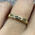 Diamond Half Eternity Channel Set Ring 18ct 18k Yellow Gold - Size J