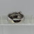 Diamond Cluster Band Ring 9ct 9K White Gold - Size L