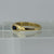 Unique Diamond & Sapphire Band Ring 18ct 18K Yellow Gold - Size K