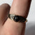 Black Star Diopside With Diamond Accents Ring Yellow Gold 9ct 9k - Size N