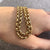 Diamond Cut Cable Belcher Style Chain 9ct 9k Yellow Gold - 20" Inches