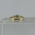 Diamond Solitaire Ring 9ct 9k Yellow Gold - Size N