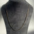 Fine Snake Chain Necklace 9ct 9k Yellow Gold - 17" Inches