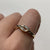 Diamond Crossover Twist Ring 9ct 9k Yellow Gold  - Size O