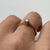 Diamond .15ct Solitaire Ring 18ct 18k Yellow Gold - Size O