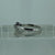 Diamond .15ct Cluster Ring 9ct 9k White Gold  - Size L