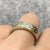 Diamond Celtic Style Weaved Band Ring 9ct 9k Yellow Gold - Size M