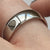 Platinum 950 Stamped Wedding Band 6mm - Size O