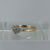 Diamond Cluster Ring 9ct 9k Yellow Gold - Size H