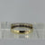 Half Eternity Cubic Zirconia Ring 9ct 9k Yellow Gold - Size P