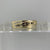 Twist Diamond Channel Set Ring 9ct 9K Yellow Gold - Size N