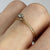 Diamond Solitaire Fine Ring 9ct 9k Yellow Gold  - Size P