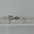 Wishbone Diamond .10ct Channel Set Ring 9ct 9k White Gold - Size L