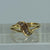 Diamond .20ct Fancy Pave Set Ring 18ct 18k Yellow Gold - Size P