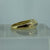 Diamond Channel Set Heart Cut Out Band Ring 18ct 18k Yellow Gold  - Size N