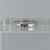 Pink Sapphire Channel Set Solitaire Ring 9ct 9k White Gold  - Size L 1/2