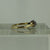 Diamond Boat Cluster Ring 9ct 9k Yellow Gold - Size N